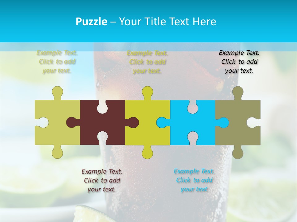 Cool Party Juice PowerPoint Template