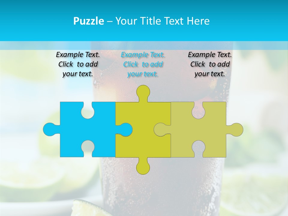 Cool Party Juice PowerPoint Template