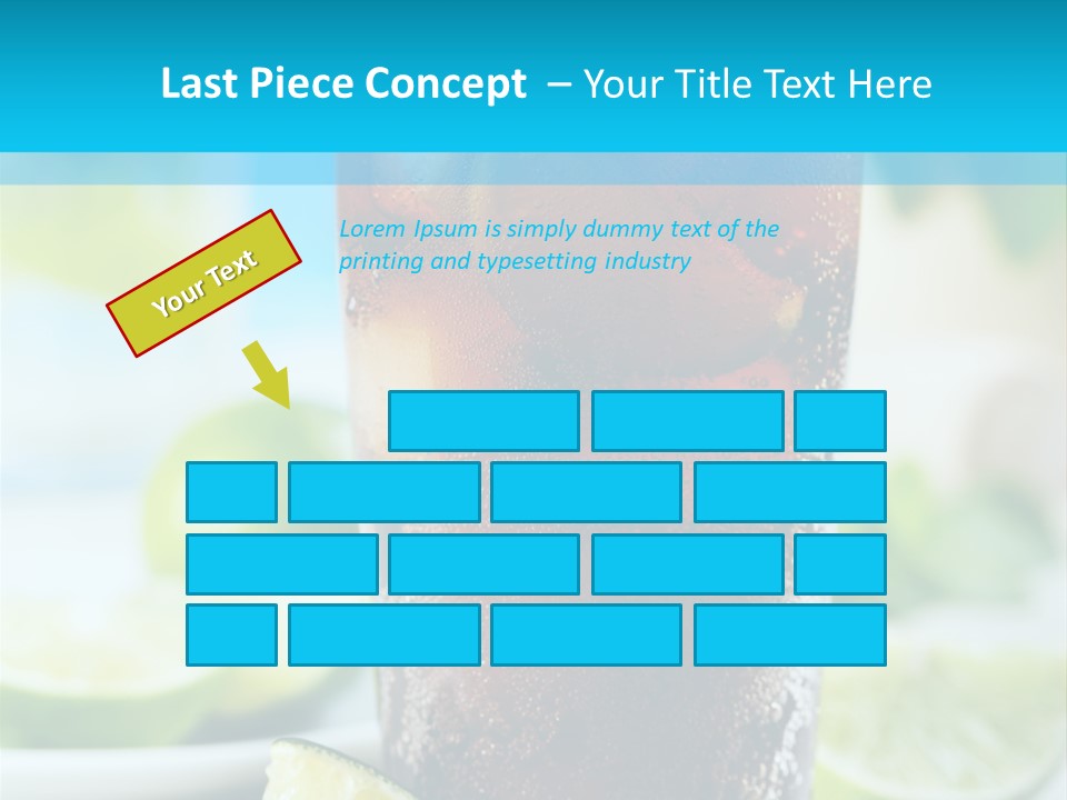 Cool Party Juice PowerPoint Template