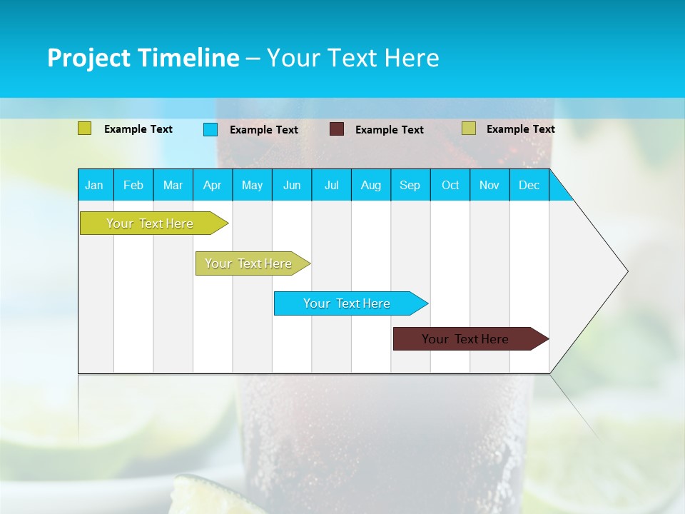 Cool Party Juice PowerPoint Template