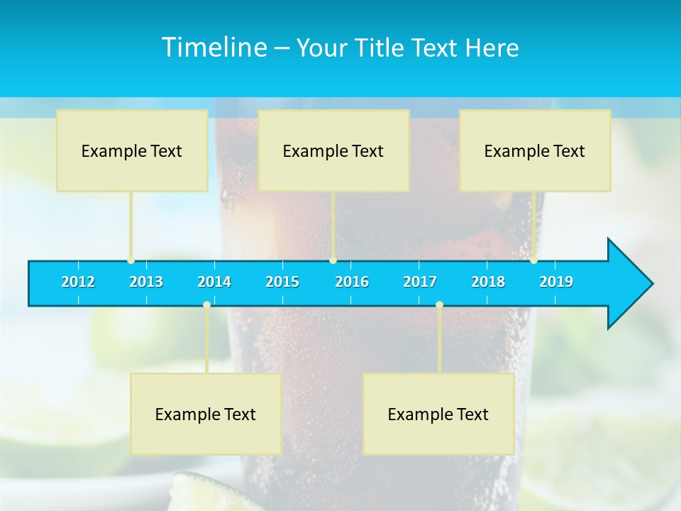 Cool Party Juice PowerPoint Template