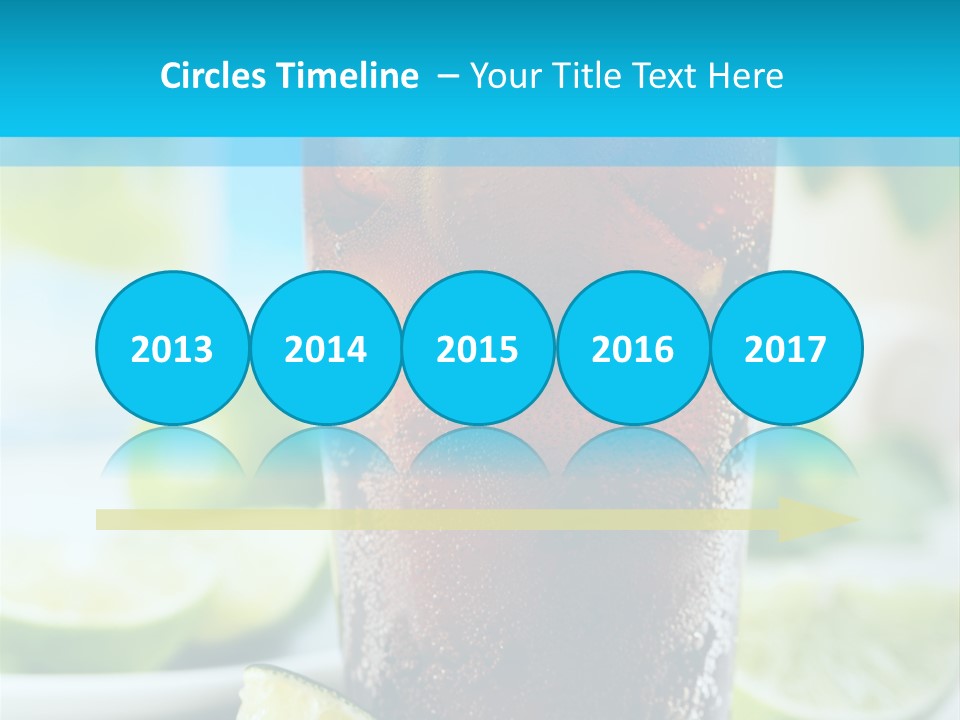 Cool Party Juice PowerPoint Template