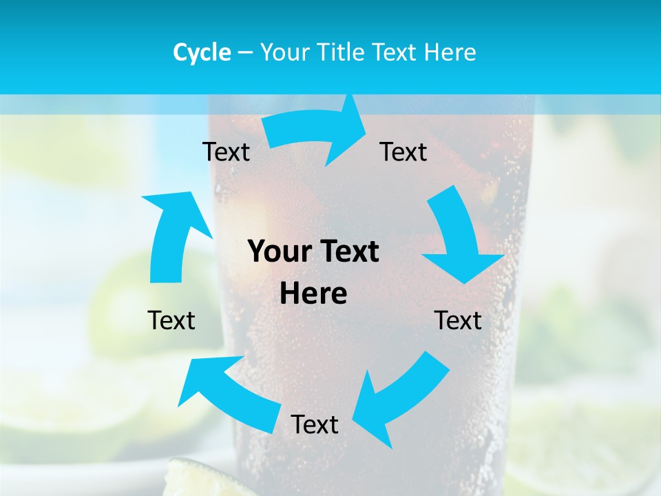 Cool Party Juice PowerPoint Template