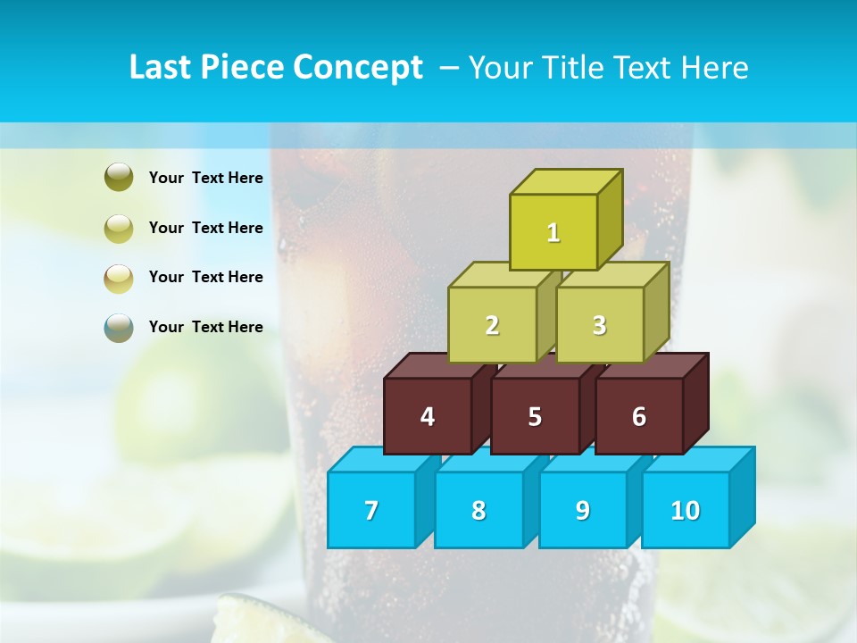 Cool Party Juice PowerPoint Template