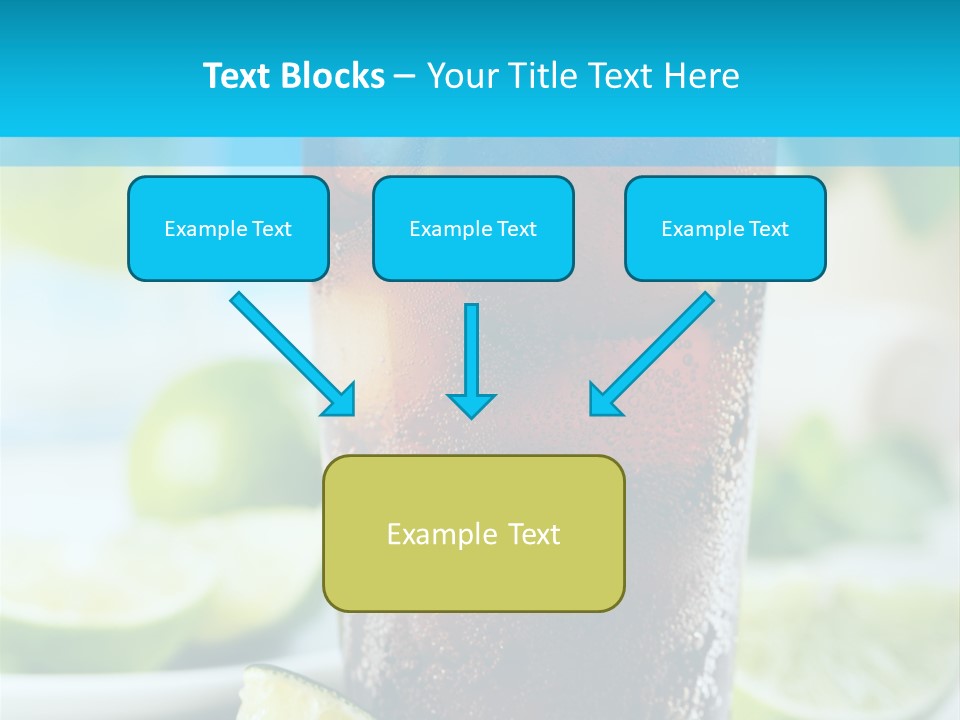 Cool Party Juice PowerPoint Template