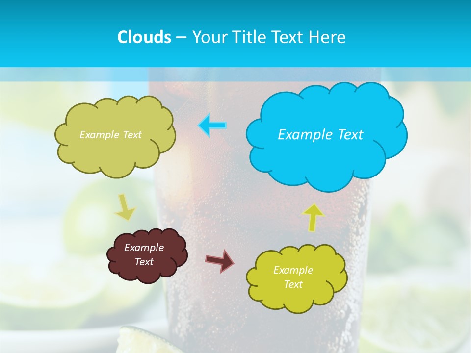 Cool Party Juice PowerPoint Template