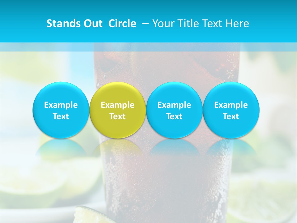 Cool Party Juice PowerPoint Template