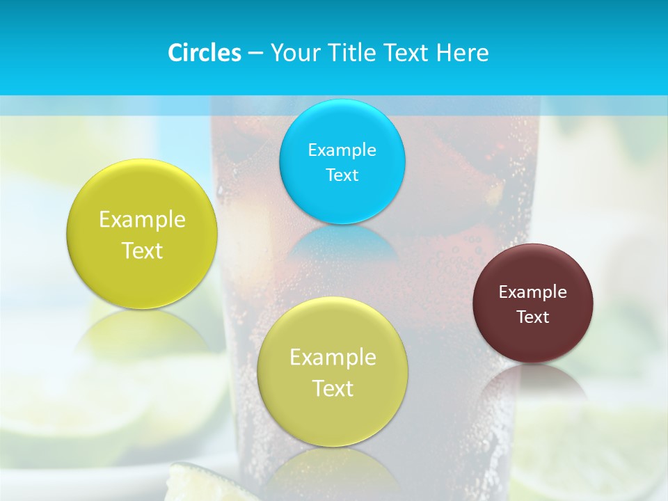 Cool Party Juice PowerPoint Template