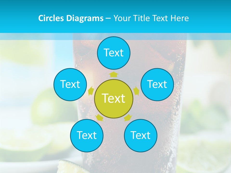 Cool Party Juice PowerPoint Template