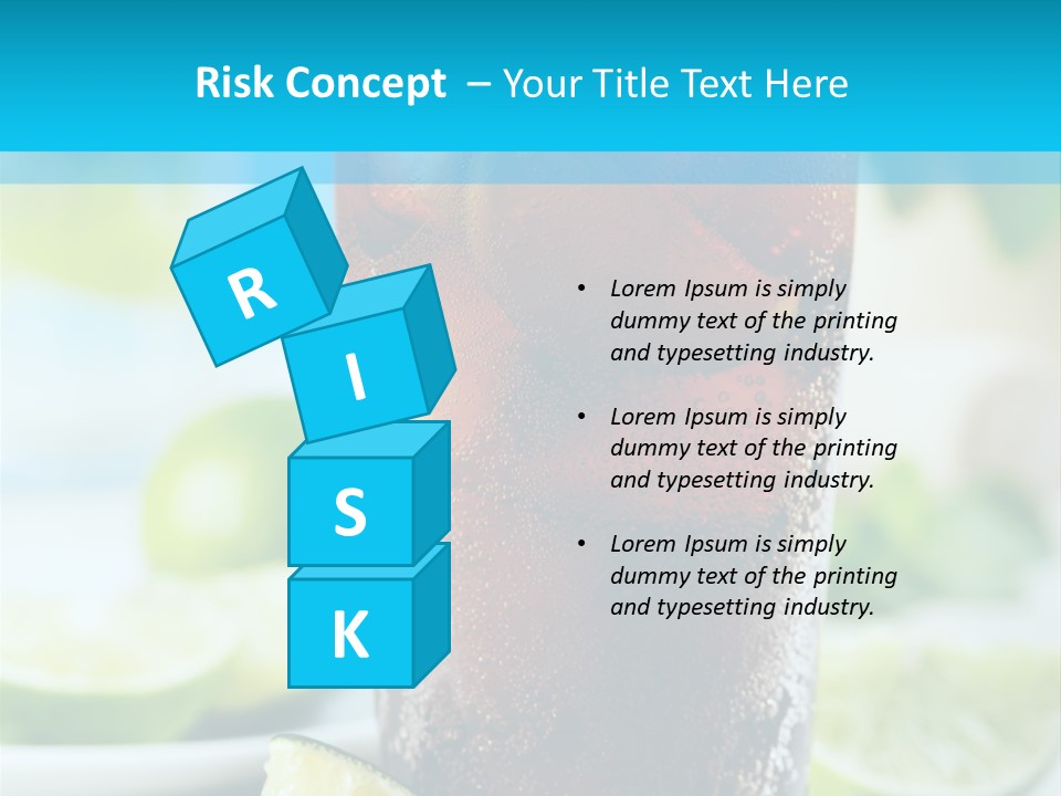 Cool Party Juice PowerPoint Template