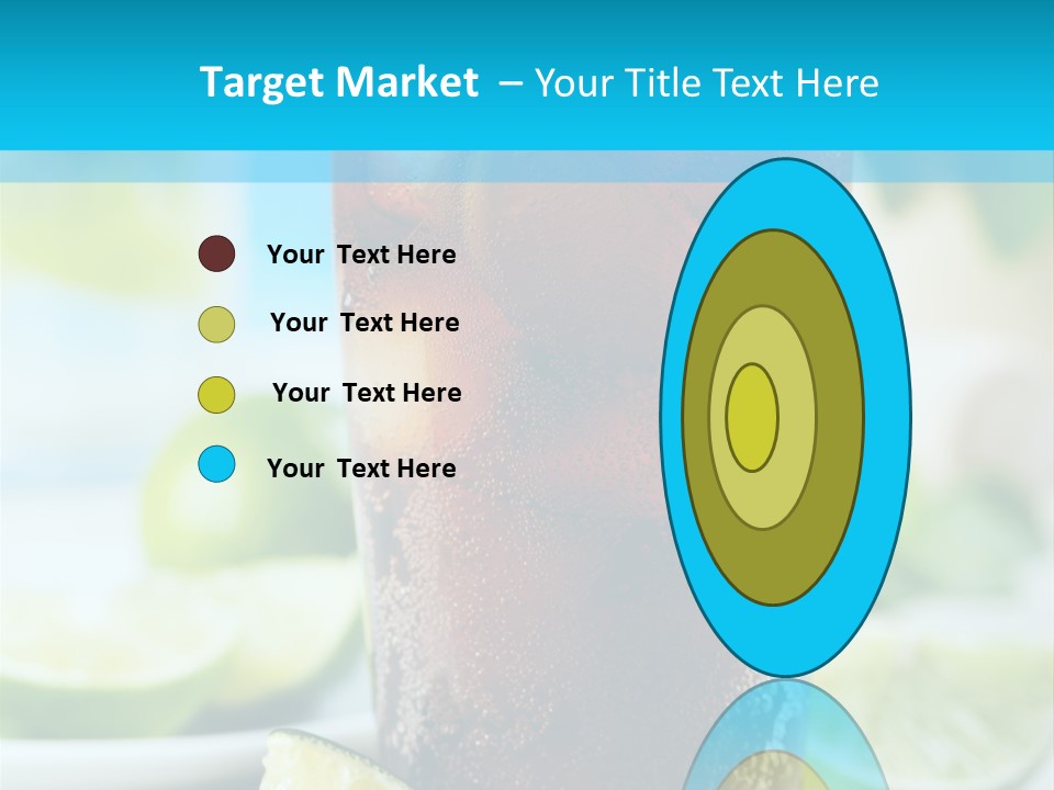 Cool Party Juice PowerPoint Template