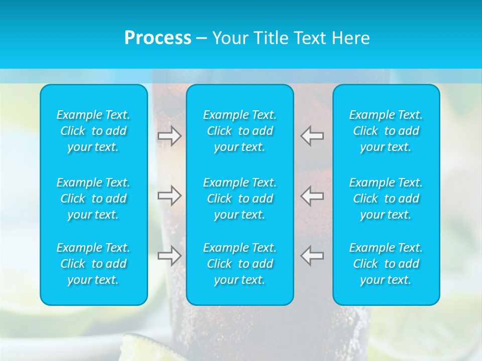 Cool Party Juice PowerPoint Template