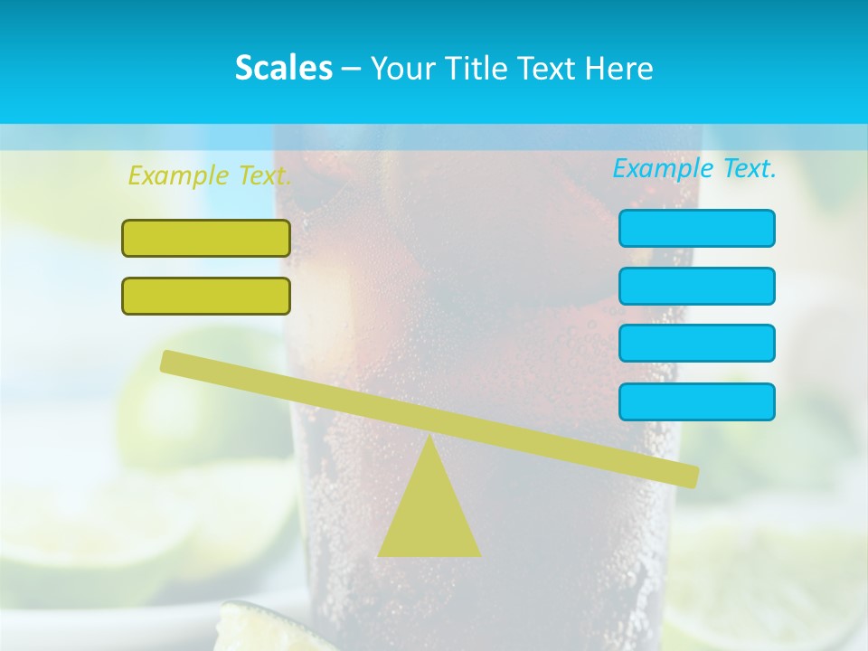 Cool Party Juice PowerPoint Template