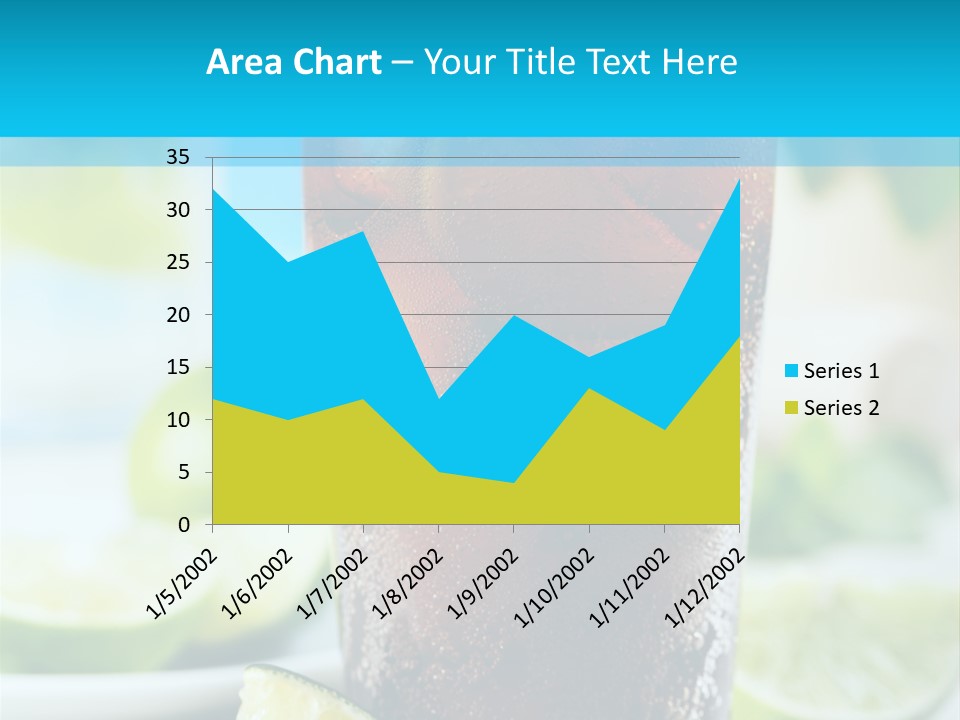 Cool Party Juice PowerPoint Template