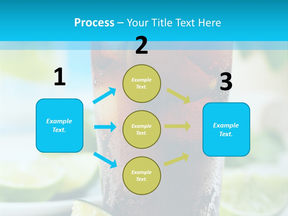 Cool Party Juice PowerPoint Template