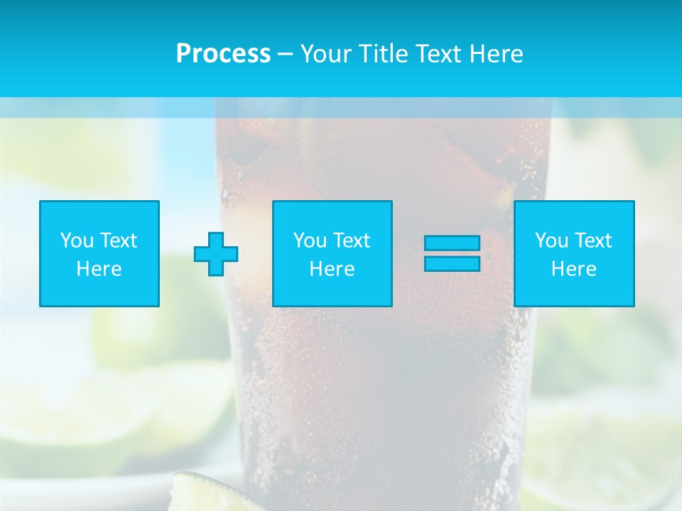 Cool Party Juice PowerPoint Template