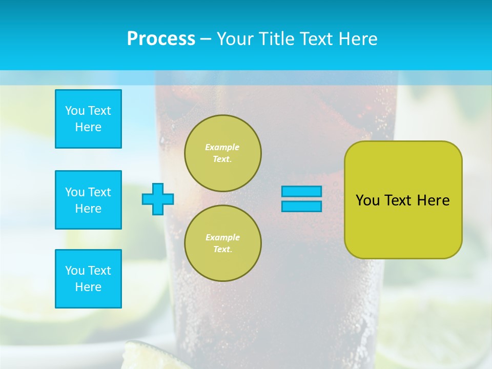 Cool Party Juice PowerPoint Template