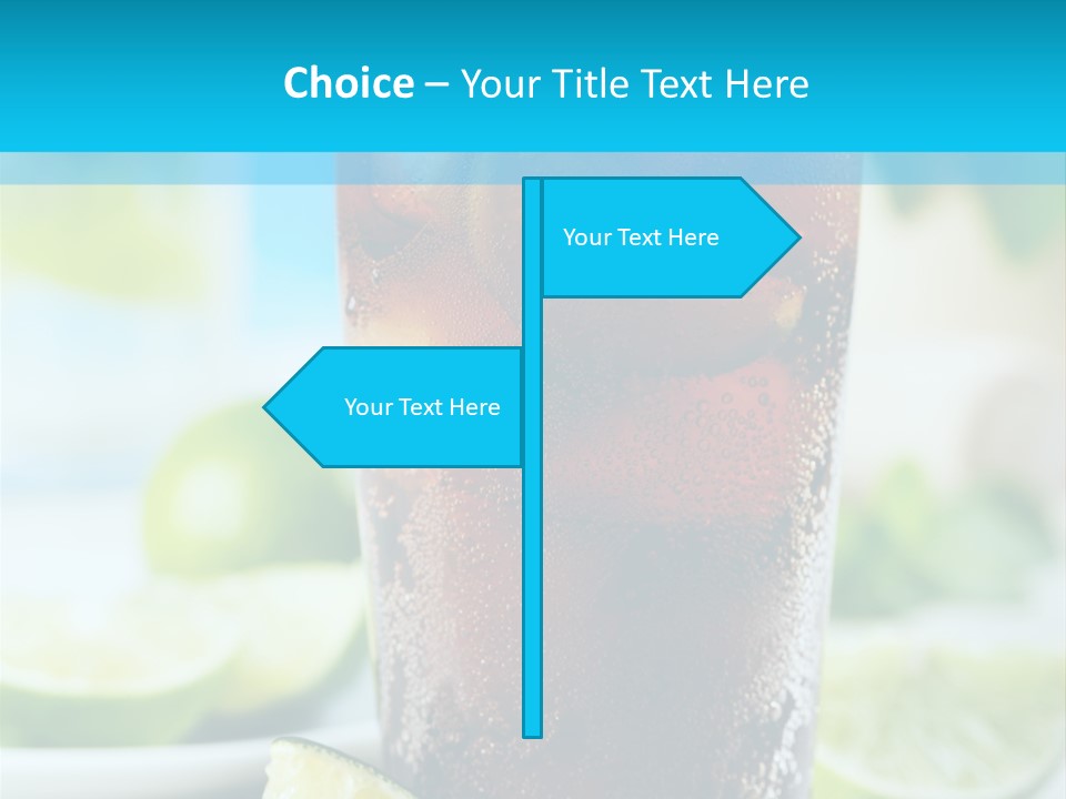 Cool Party Juice PowerPoint Template