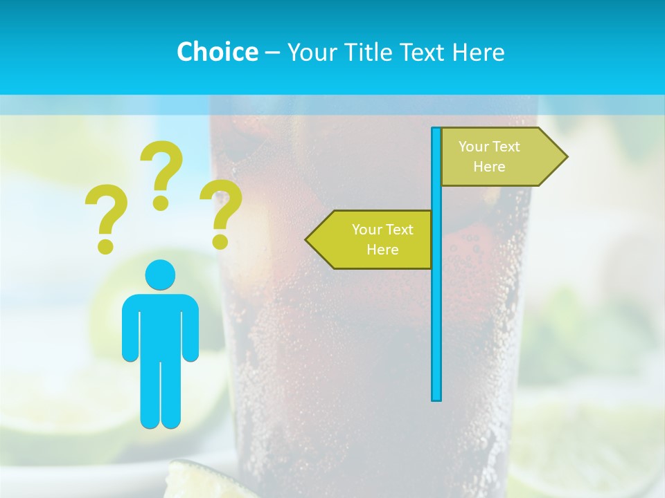 Cool Party Juice PowerPoint Template