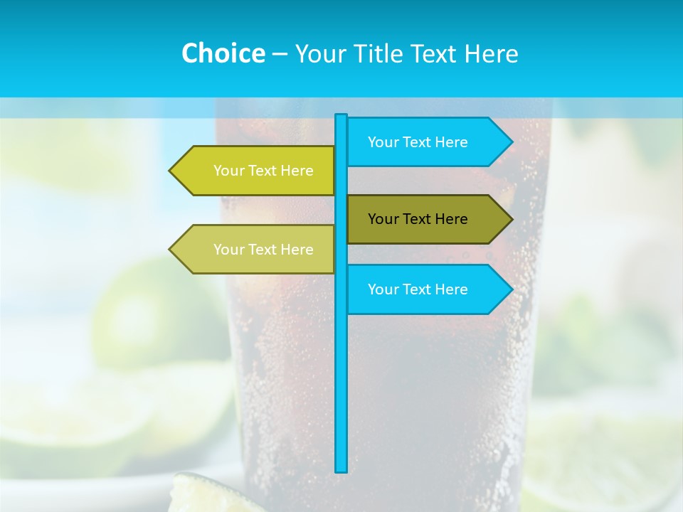 Cool Party Juice PowerPoint Template