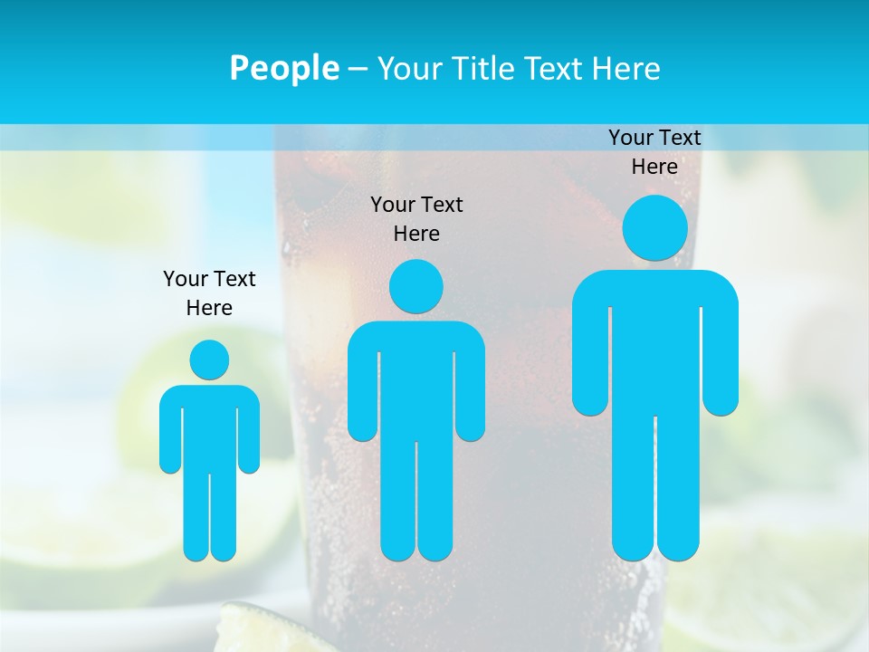 Cool Party Juice PowerPoint Template