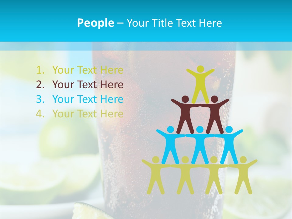 Cool Party Juice PowerPoint Template
