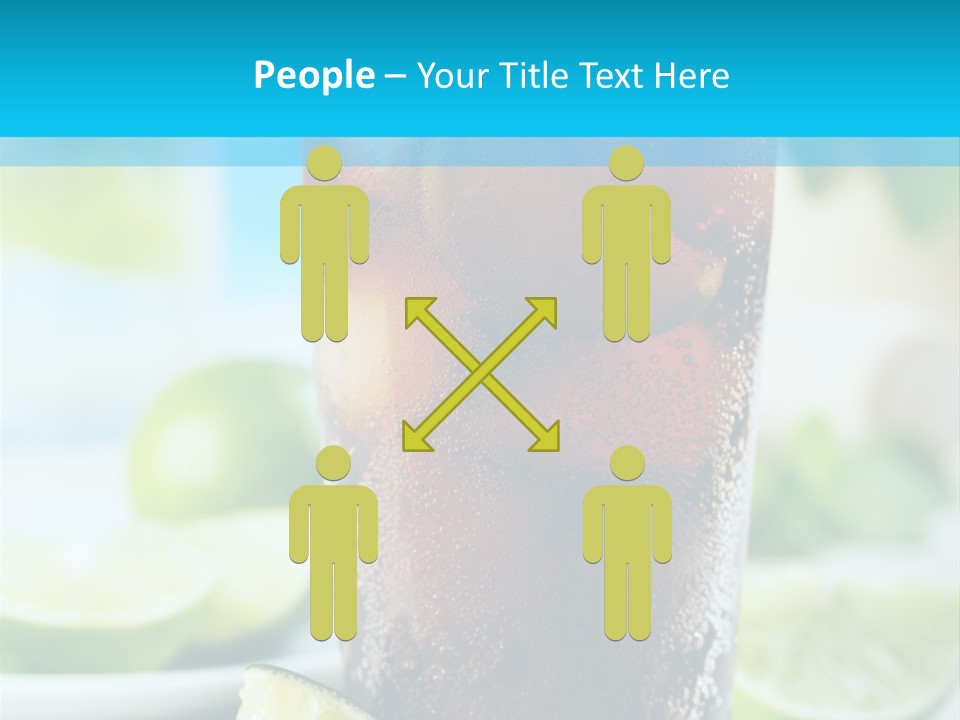 Cool Party Juice PowerPoint Template