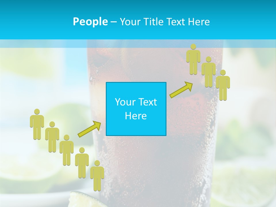 Cool Party Juice PowerPoint Template