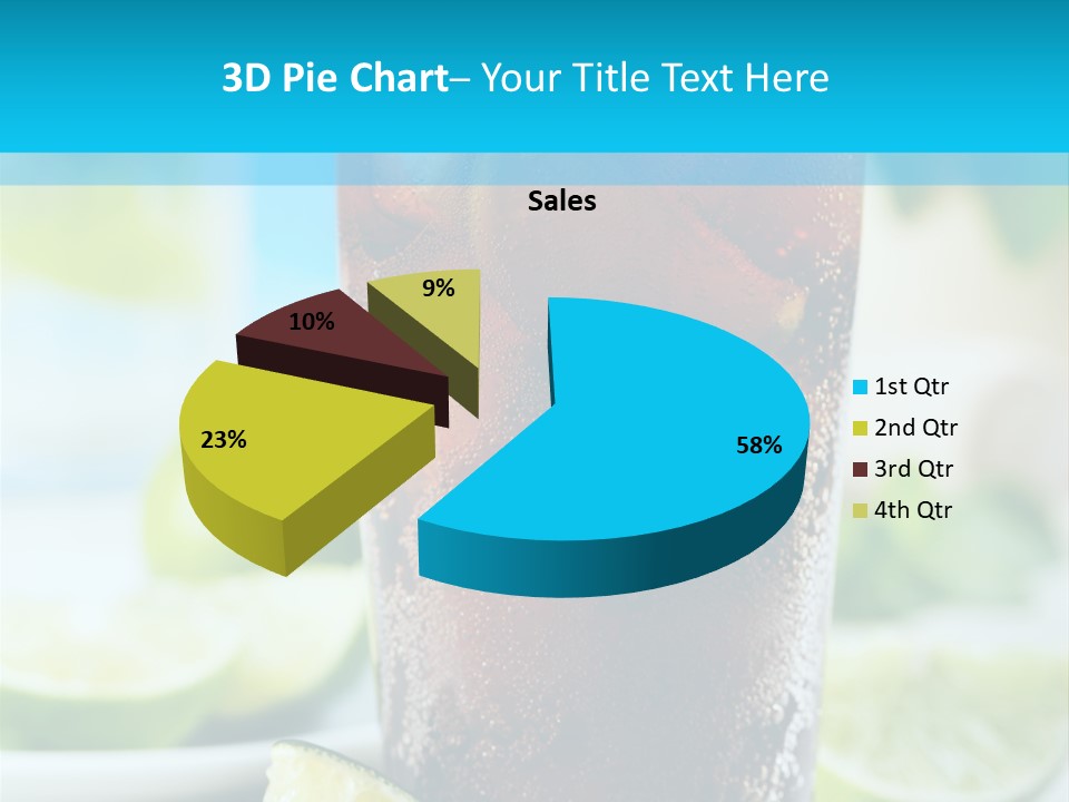 Cool Party Juice PowerPoint Template