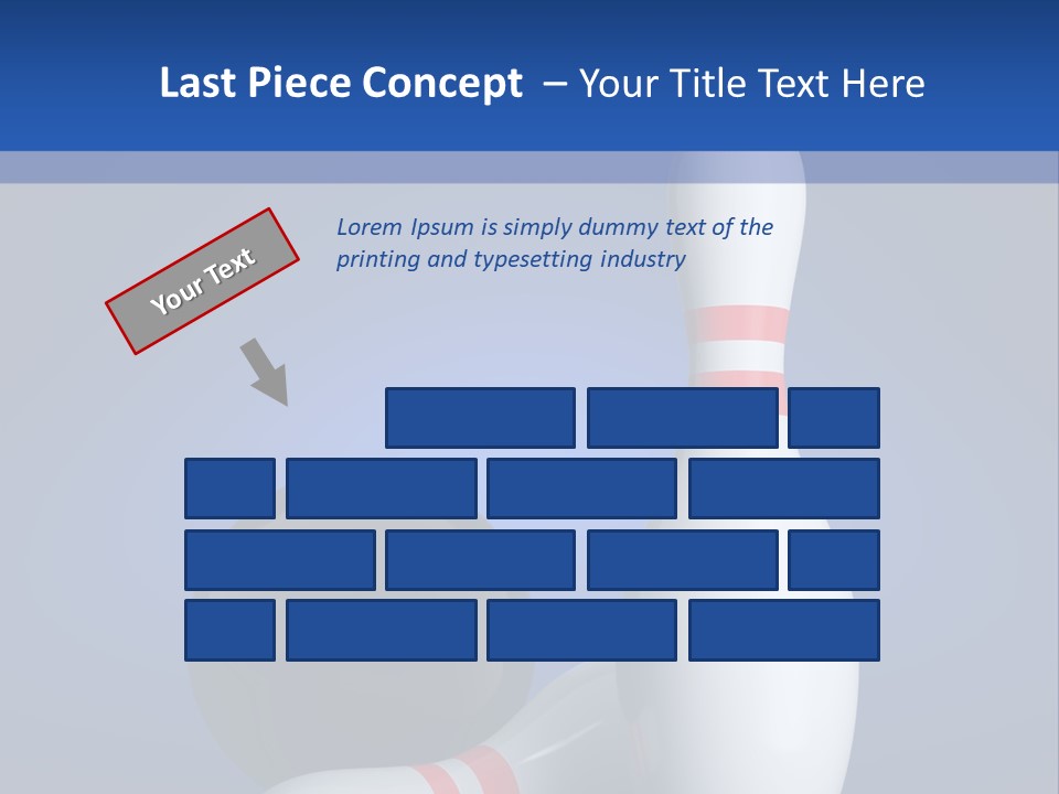 Background Lane Illustration PowerPoint Template