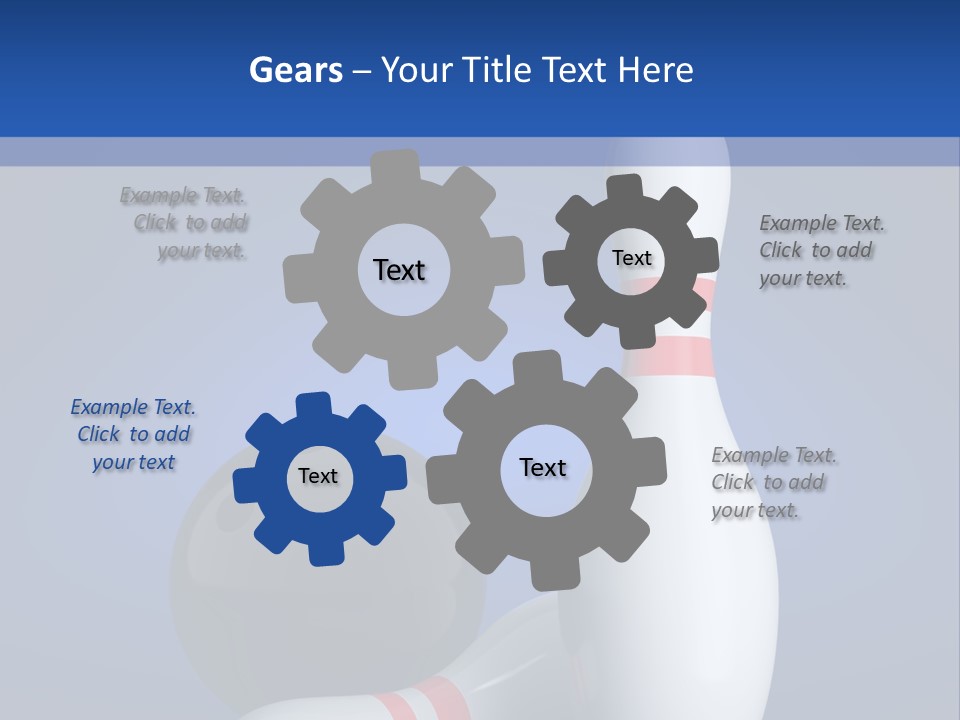 Background Lane Illustration PowerPoint Template