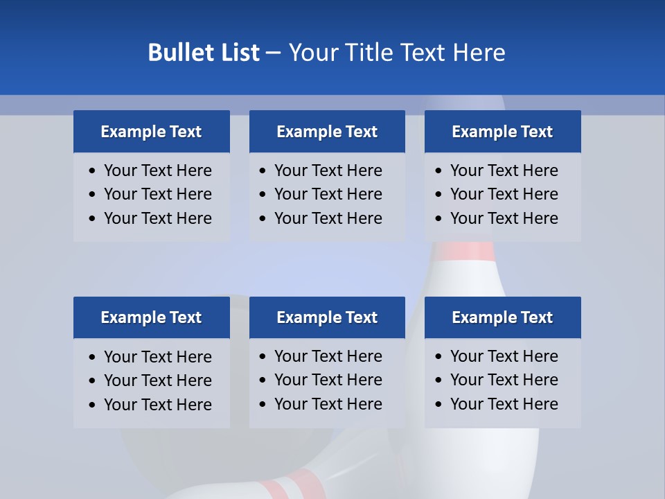 Background Lane Illustration PowerPoint Template