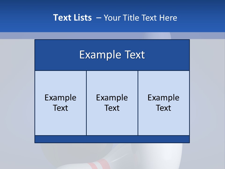 Background Lane Illustration PowerPoint Template