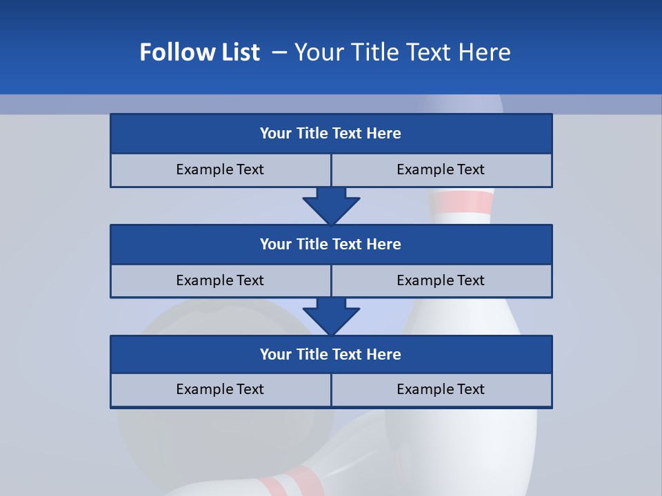 Background Lane Illustration PowerPoint Template