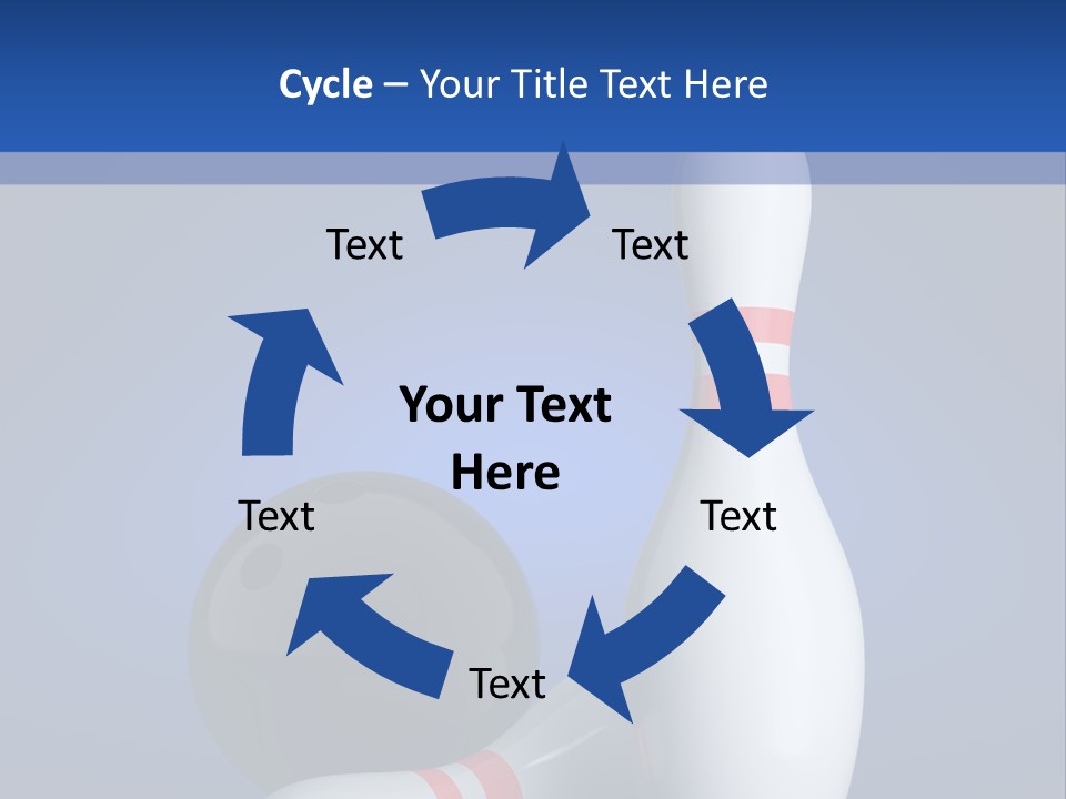 Background Lane Illustration PowerPoint Template