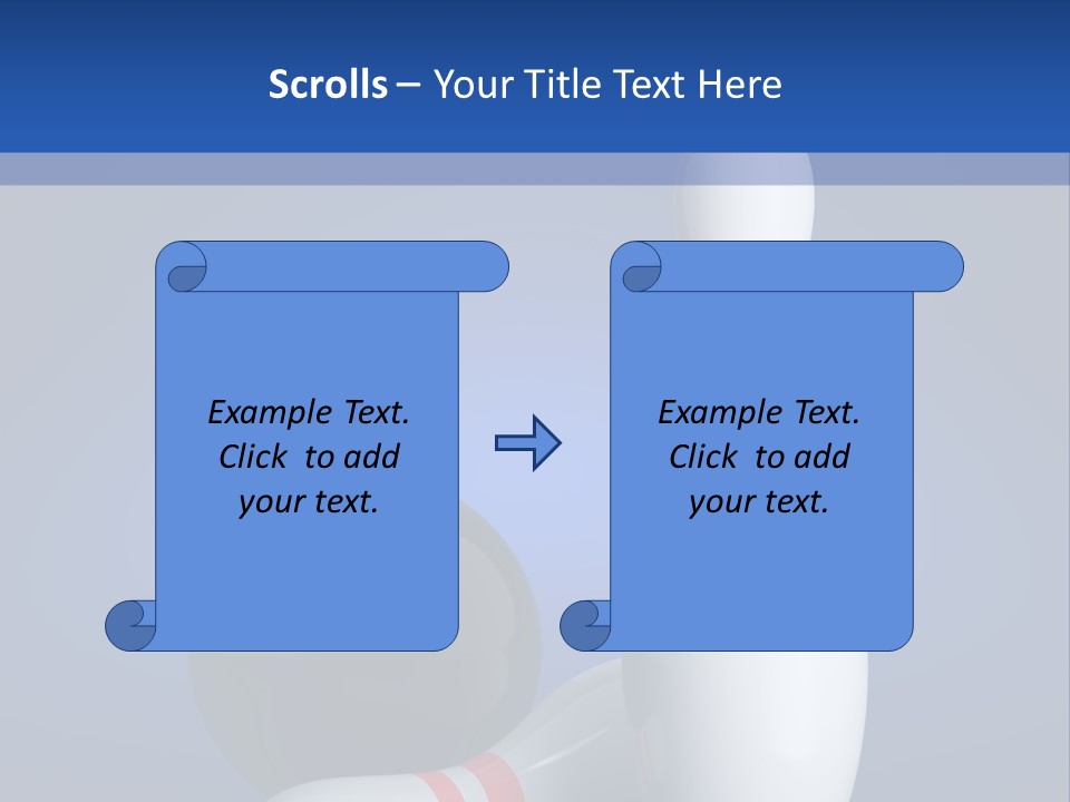 Background Lane Illustration PowerPoint Template
