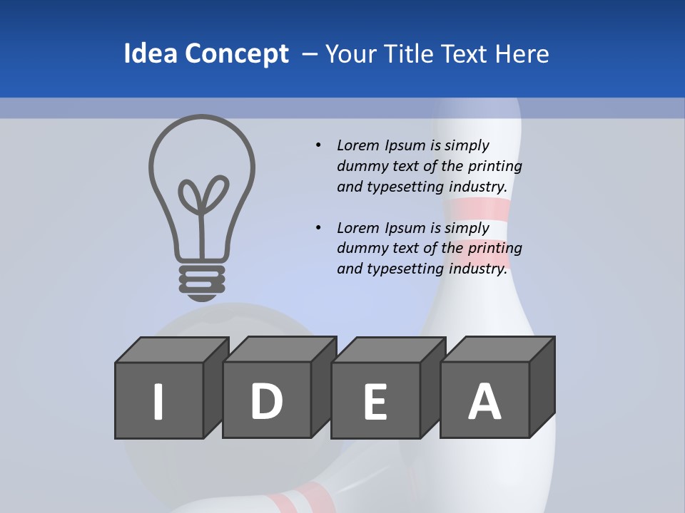 Background Lane Illustration PowerPoint Template