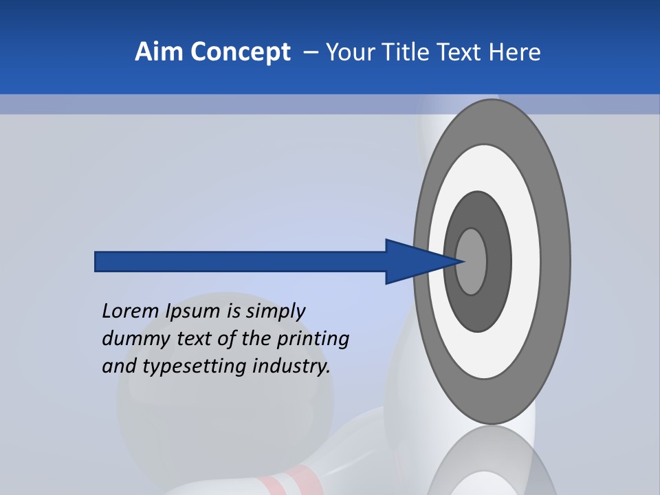 Background Lane Illustration PowerPoint Template