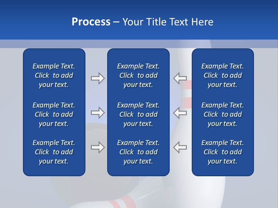 Background Lane Illustration PowerPoint Template