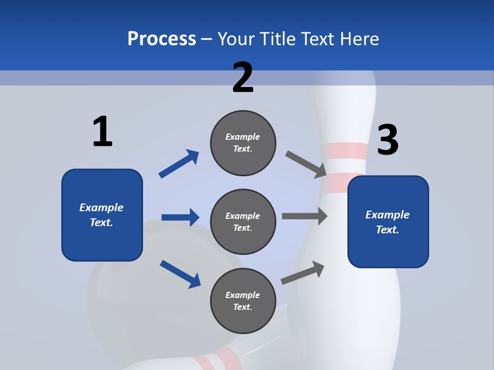 Background Lane Illustration PowerPoint Template