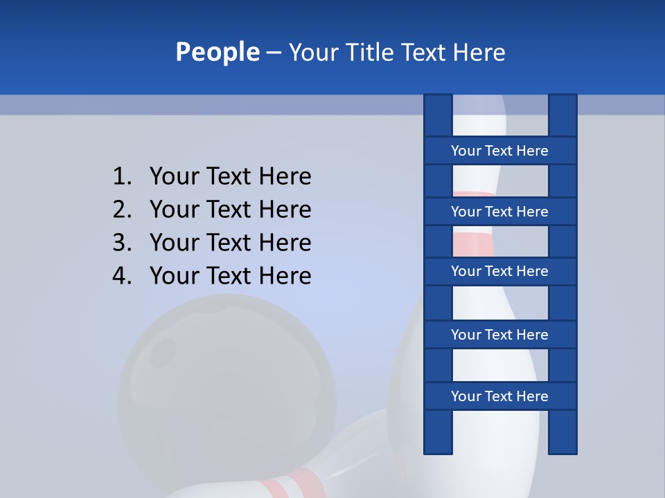 Background Lane Illustration PowerPoint Template