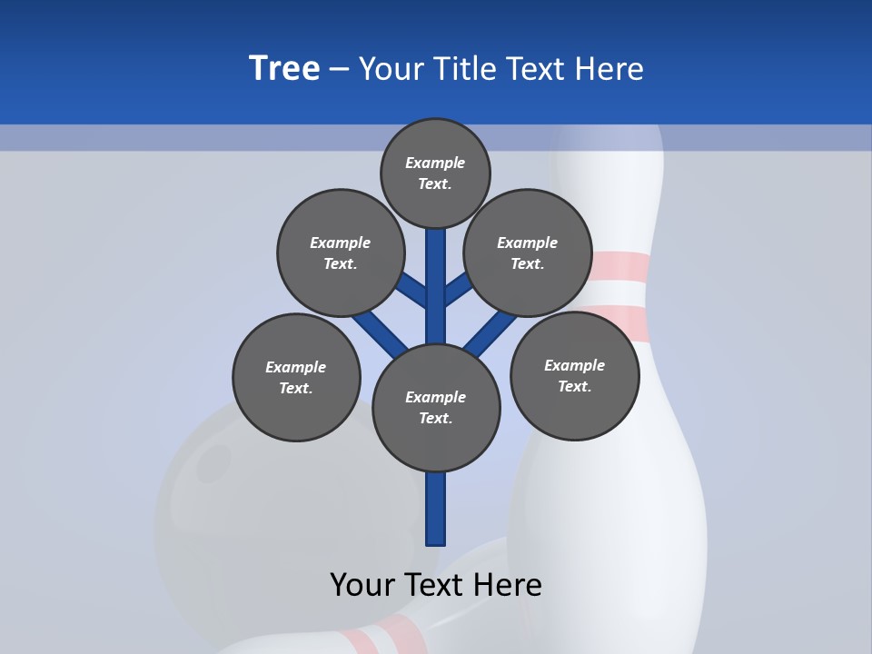 Background Lane Illustration PowerPoint Template