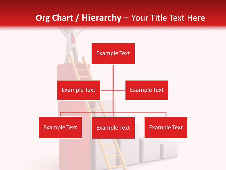 Market Chart Businessman PowerPoint Template
