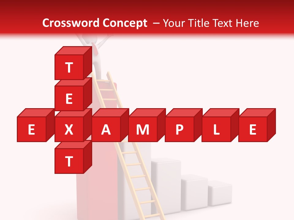 Market Chart Businessman PowerPoint Template