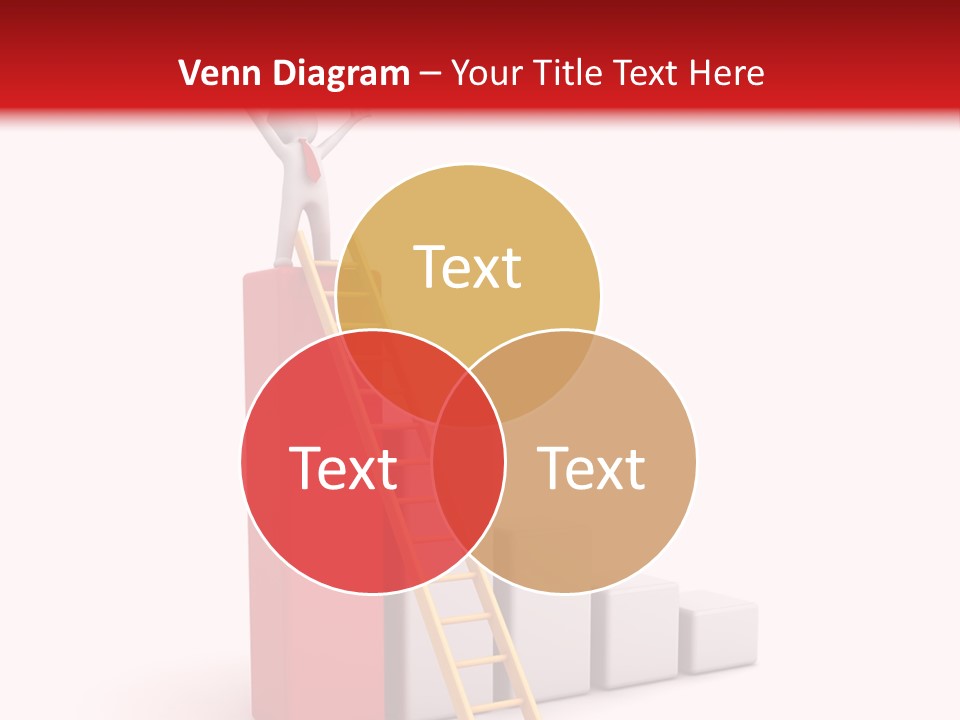 Market Chart Businessman PowerPoint Template