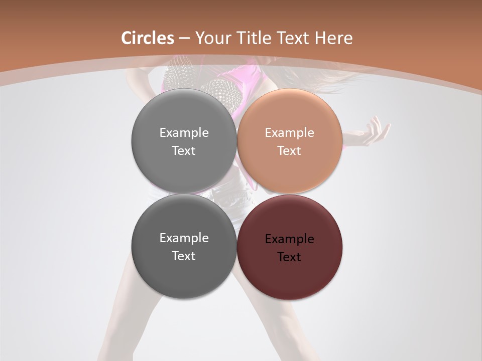 Fashion Pose Active PowerPoint Template