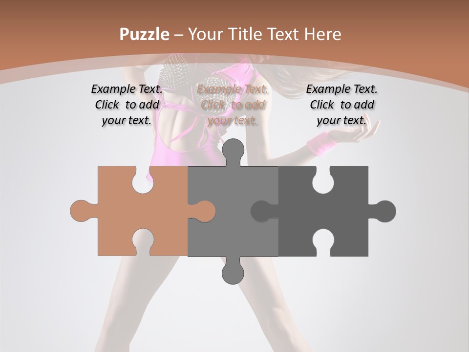 Fashion Pose Active PowerPoint Template