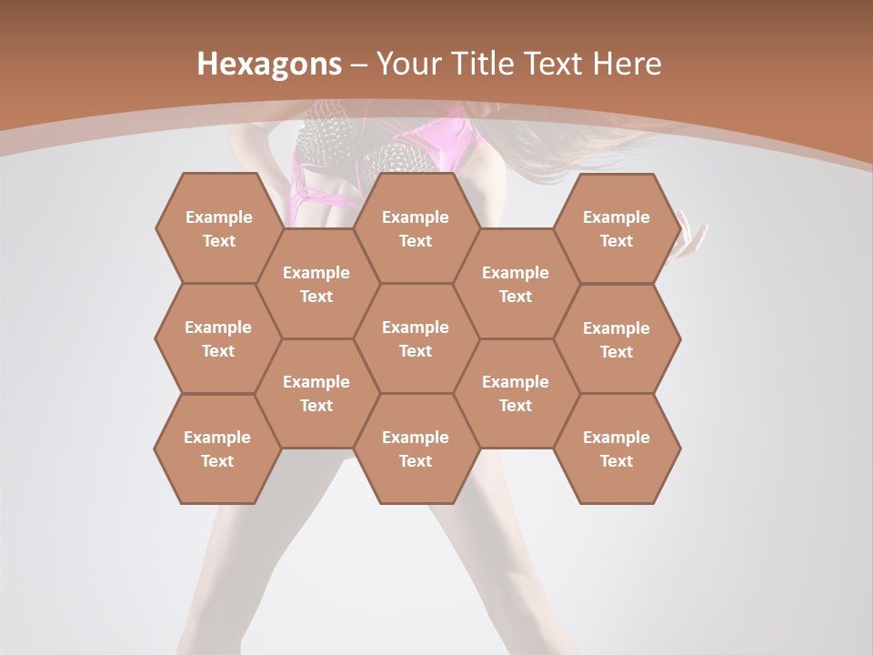 Fashion Pose Active PowerPoint Template