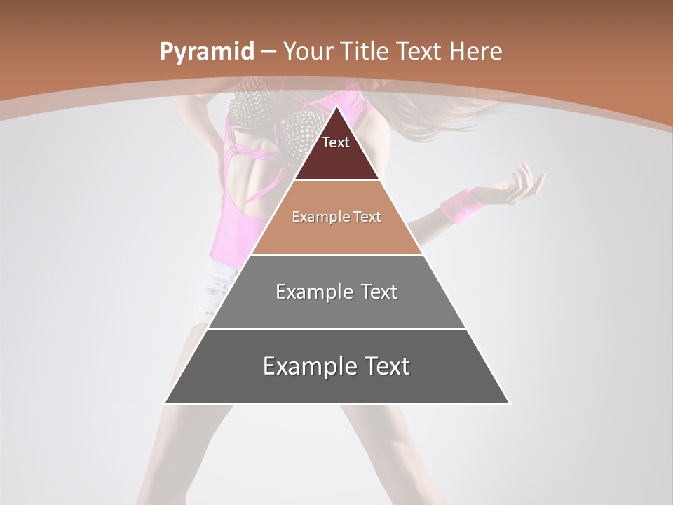 Fashion Pose Active PowerPoint Template