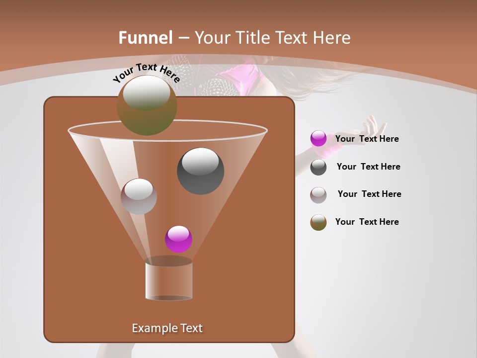 Fashion Pose Active PowerPoint Template